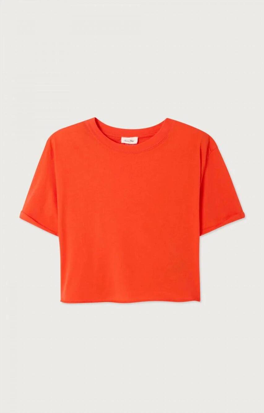 NEW AMERICAN VINTAGE women's apoly shirt in fraise